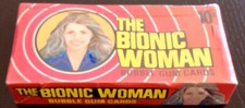 1976 Donruss Bionic Woman TRADING CARD Wax Box FACTORY SEALED 24 Packets picture