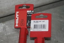 2X hilti TE-CD drill bit 3/4