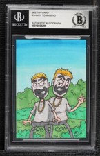 Insane Clown Posse ICP Juggalo Yo MTV Raps Original Art Sketch Card 1/1 BAS picture