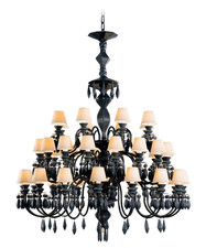 Lladro Chandelier | Belle de Nuit | 40 Lights  picture