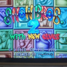 Snow Bros 2 (スノーブラザーズ2) JAMMA Arcade PCB (Toaplan) 100% Working & Unofficial picture