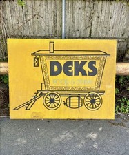 Vintage Defunct DEKS American Restaurant & Tap Room Sign Rocky Point Long Island picture