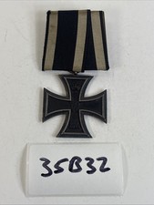 WW1 German Iron Cross 2nd Class W Prussia Medal Ribbon 35B32 picture