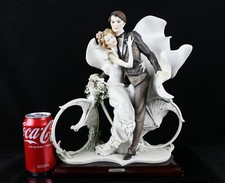 Giuseppe Armani Wedding Cycle Married Couple on Bike Limited Edition picture