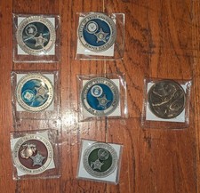 United States Secret Service USSS Armed Forces Challenge Coins Set, Complete picture