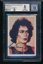 1980 Rocky Horror #1 Tim Curry signed autograph BGS 8 BAS Beckett 10 auto grade picture