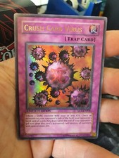 CRUSH CARD VIRUS - ULTRA - PRIZE CARD - SJCS-EN004 - LIMITED EDITION - YU GI OH picture