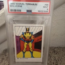 1980 Marvel Terrabusi SPAIN Wolverine #86 PSA 9 HOLY GRAIL picture