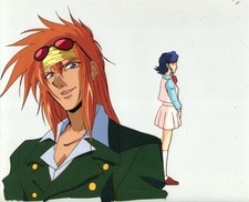 Knight Hunters: Weiß Weiss Kreuz Anime Production Cel EYECATCH picture
