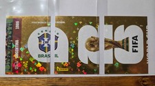 RARE Panini World Cup 2026 16 Connected Gold Miscut Stickers picture