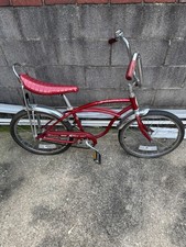 Schwinn Stingray Lowrider From 1990s. Original Red and Chrome picture