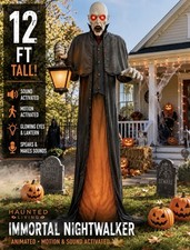 Haunted Living 12 Ft Immortal Nightwalker Animated Halloween Prop, New Sealed picture