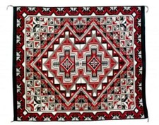 Joe Van Winkle, Ganado Red, Navajo Handwoven, 50