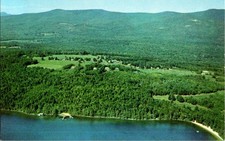 Melvin Village NH postcard BALD PEAK COLONY CLUB IN MELVIN VILLAGE 9/12 AV7665 picture