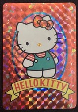 1989 SANRIO HELLO KITTY *VINTAGE PRISM* JAPAN CARD BANDAI-CARDDASS ERA RARE picture