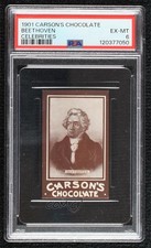 1901 Carson's Chocolate Ludwig Van Beethoven Beethoven PSA 6 04le picture