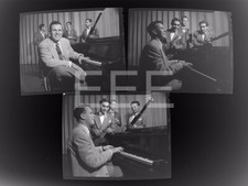 1946 5 Elliot Lawrence Band Leader by Morris Engel Old Photo Negative Lot 18ABOX picture