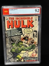 Incredible Hulk #5 PSA 9.2 - 1st Appearance Tyrannus | Marvel 1963 Vintage Comic picture