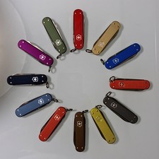 Victorinox Classic SD Alox Limited Edition 2015-2026 Full 12 Piece Collection picture