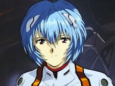 Neon Genesis Evangelion Rei Ayanami Rebirth Anime Art Production Hanken cel picture
