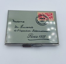 Antique Deco Envelope Souvenir de L’Exposition Internationale Paris 1937 Compact picture