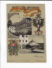 Italian Art Military Postcard Stabilimento Balneo Termale Militare Acqui p2367 picture