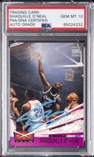 N/A TRADING CARD SHAQUILLE O'NEAL PSA DNA 10 picture