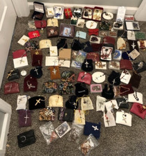 100+ HUGE LOT COLLECTION of Catholic Rosaries great Selection, JP2, Pope Francis picture