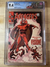 AVENGERS 57 CGC 9.4 MARVEL COMICS 1968 **DOUBLE COVER** FIRST APPEARANCE VISION picture
