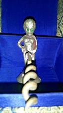 Vintage RAARE NON BINARY CORKSCREW HOLDING THE EX. picture