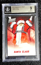 BGS 9 MINT SP / 50 2015 SANTA CLAUSE PANINI BLACK FRIDAY THICK STOCK G3924 picture