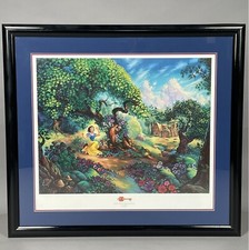 RARE Snow White's Magical Forest Limited DELUXE Canvas 34x38