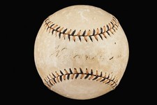 President Woodrow Wilson Single Signed 1917 National League Baseball PSA & JSA picture