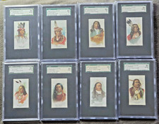 1888 N2 American Indian Chiefs Near Set 48/50 W/ Geronimo & Sitting Bull picture