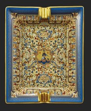 HERMES Armenian Ashtray (Les Jardins d'Armenie ashtray) Բուրաստան Հայոց (RARE) picture