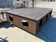 MACHINIST FABRICATION LAYOUT SPEC PERFECTLY FLAT ROLL STEEL WELDING MILL TABLE picture
