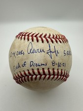 Aaron Judge Game Used HR Baseball Field of DREAMS  Fanatics MLB picture
