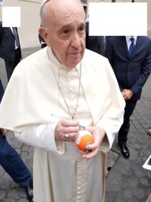 POPE FRANCIS SIGNED MAJOR LEAGUE BASEBALL... EXACT PROOF & JSA LOA VERY RARE picture