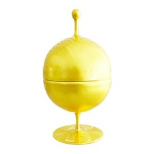 koichiro kimura x Lobmeyr Gold leaf Candy bowl made in Japan 17.5cm tall 6.9 in picture
