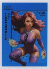 2025 Skybox Metal Universe Batman PMG Blue 48/50 Starfire #12 6o2 picture