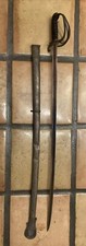 Scarce Org. M.1833 US Army, Dragoon sword & scabbard, 1839 Blade Date, WS Stamp picture