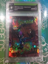 1995 Image Universe Refractors SPAWN #1 First D4 Todd McFarlane Degree 9 picture