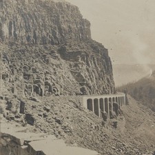 c1915 Golden Gate Canyon and Viaduct Yellowstone One of a Kind Travel Stereoview picture