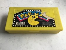 Super Rare One of a Kind 80’s Sticker Collection Pac-Man Pencil Box #studentloan picture