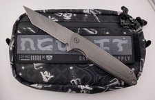 Sharp By Design Brian Nadeau Custom Typhoon Full Milled Titanium S35VN Tanto picture