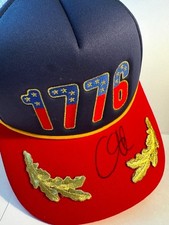 Charlie Kirk Signed 1776 Autographed Cap Celebrate America 250 1776-2026 picture