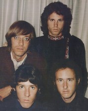 The Doors Morrison Manzarek Krieger Densmore Band 1960s - Original Photo picture