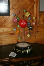 Original 1953 Ford Truck Rotating lighted counter display, Ultra Rare picture