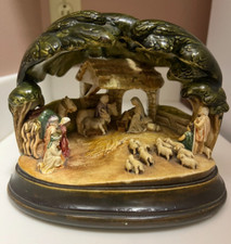 Vtg Sebastian Miniatures Nativity 6314 Figurine PW Baston Hand Painted 1954 picture