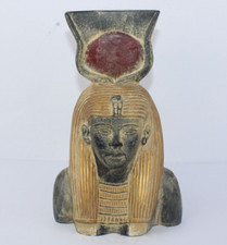 UNIQUE PHARAONIC HANDMADE ANCIENT EGYPTIAN HANDMADE Head of Queen Nefertari (BA) picture